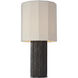 Anne-Marie Barton Fumar 23.5 inch 15.00 watt Ridged Carbon Table Lamp Portable Light
