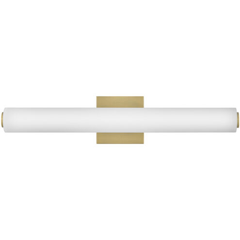 Marti LED 22.75 inch Lacquered Brass Bath Light Wall Light, Linear
