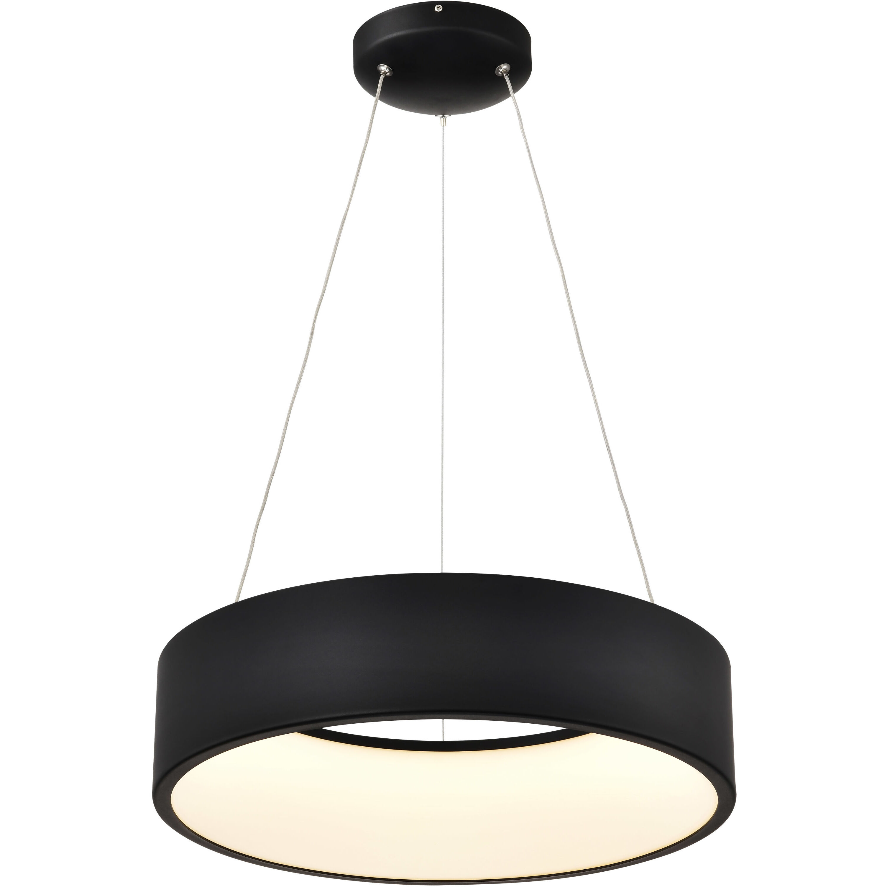 Orbit LED 17.75 inch Black Pendant Ceiling Light