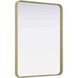 Remy 36 X 27 inch Brass Mirror