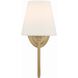 Juno Bath Sconce Wall Light in Vibrant Gold