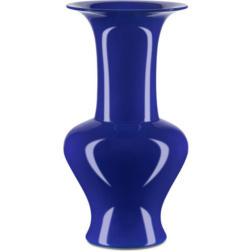 Ocean Blue 16.5 X 8.75 inch Corolla Vase