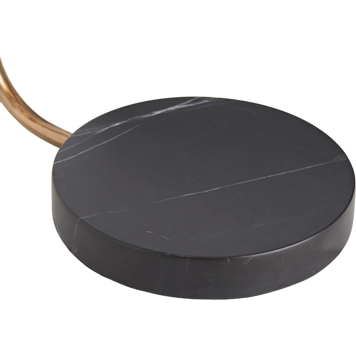 Aaron 63 inch 100 watt Heritage Brass Floor Lamp Portable Light