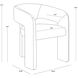 Isidore Ernst Sandstone Dining Armchair
