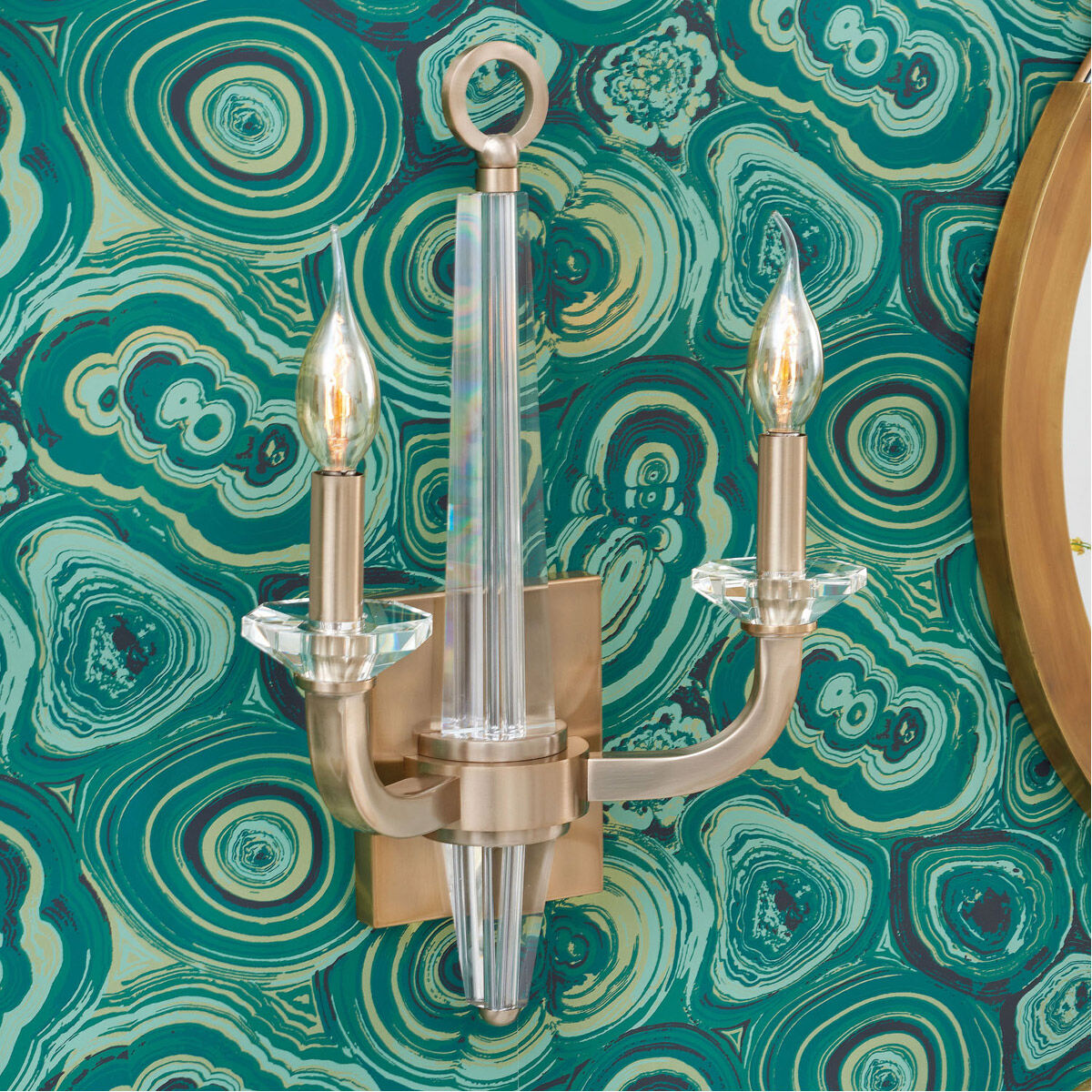 Ascher 1 Light 4.75 inch Brushed Caramel Sconce Wall Light