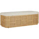 Anisa Natural Storage Bench