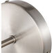 Mel 1 Light 5 inch Burnished Nickel Wall sconce Wall Light