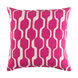 Trudy 18 X 18 inch Bright Pink Pillow Kit, Square