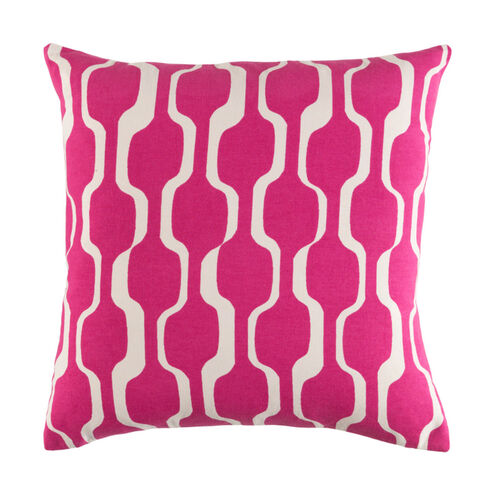 Trudy 18 X 18 inch Bright Pink Pillow Kit, Square