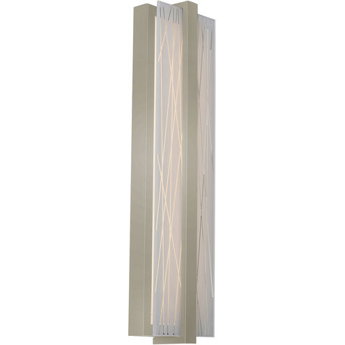 Gallery Wall Sconce Wall Light in Satin Nickel, 20 in
