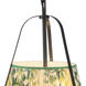 Alora Mood Scout 2 Light 13.25 inch Matte Black and Green Linen Pendant Ceiling Light