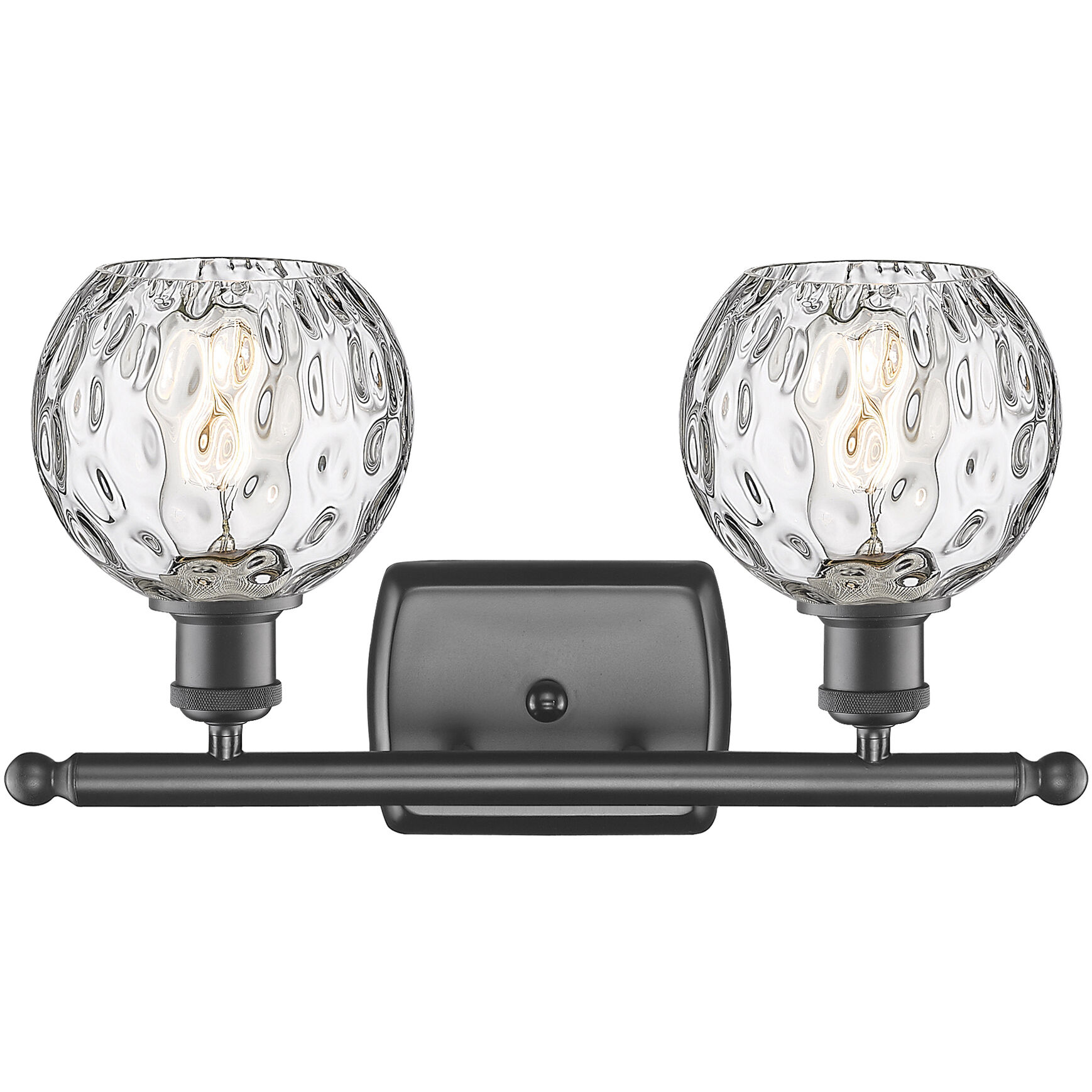 Ballston Athens Water Glass LED 16 inch Oil Rubbed Bronze Bath Vanity Light Wall Light