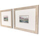 Mountain Canyon Green and Red and Gray and Brown Framed Art, Propac