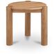 Jack 22 X 22 inch Natural Side Table