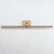Mona LED 30.5 inch Gold ADA Wall Sconce Wall Light