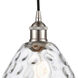 Edison Waverly 1 Light 8 inch Brushed Satin Nickel Mini Pendant Ceiling Light