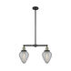 Franklin Restoration Geneseo LED 21 inch Black Antique Brass Chandelier Ceiling Light, Franklin Restoration