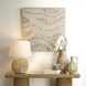 Maui 24.5 inch 60 watt Natural Table Lamp Portable Light