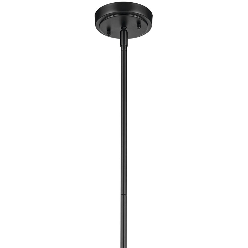 Everly 1 Light Black Pendant Ceiling Light