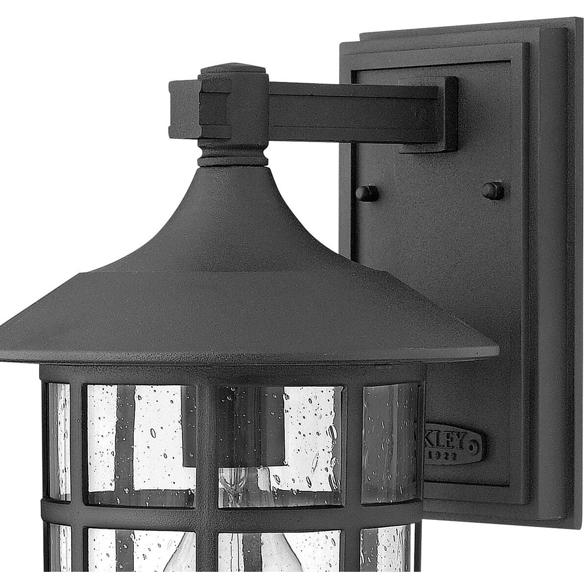 Freeport LED 15 inch Black Outdoor Wall Lantern, Large