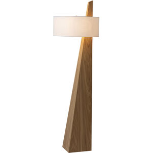 Obelisk 63 inch 22.00 watt Natural Ash Floor Lamp Portable Light