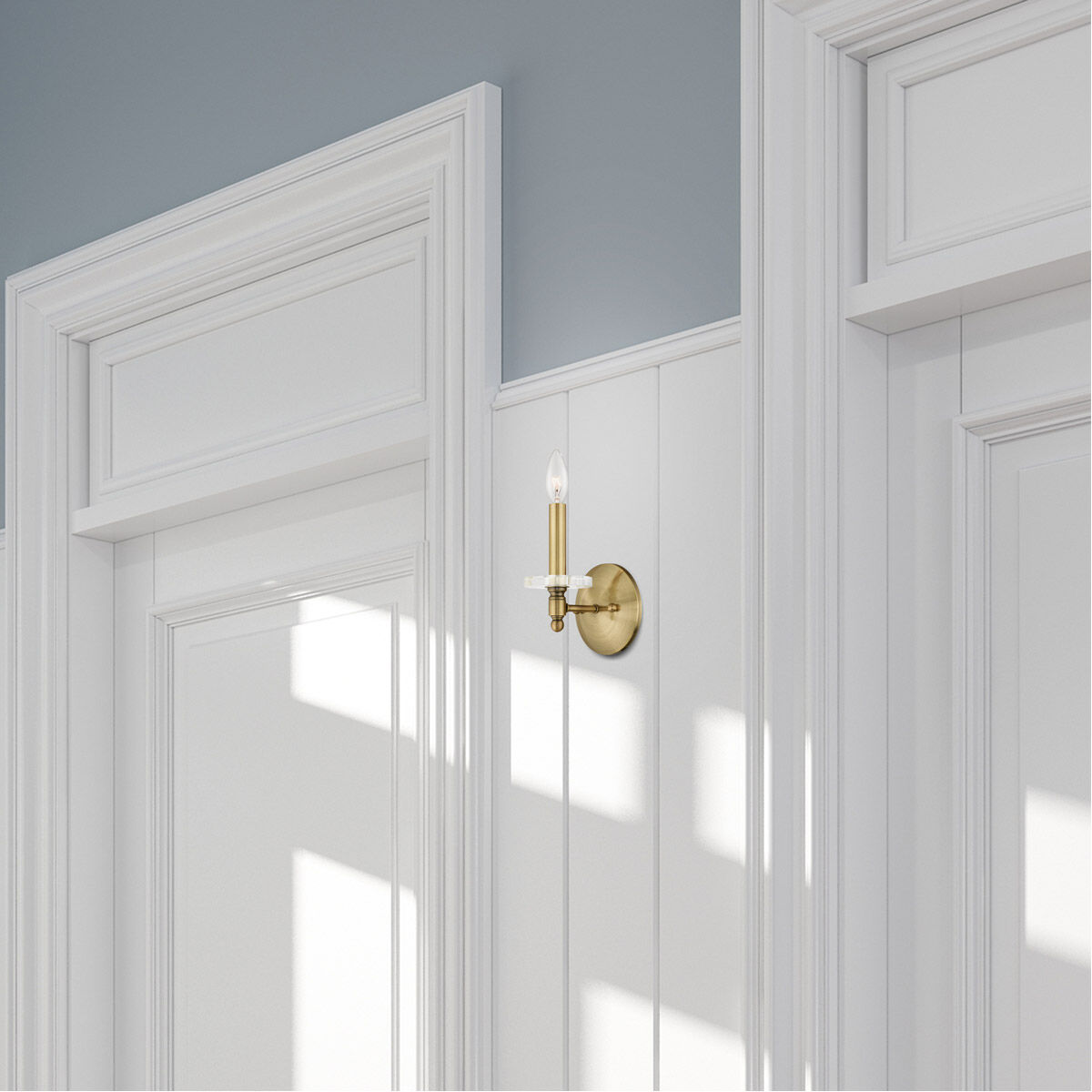 Bennington 1 Light 5 inch Antique Brass Wall Sconce Wall Light