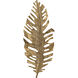 Sago Leaf Antique Gold Dimensional Wall Art