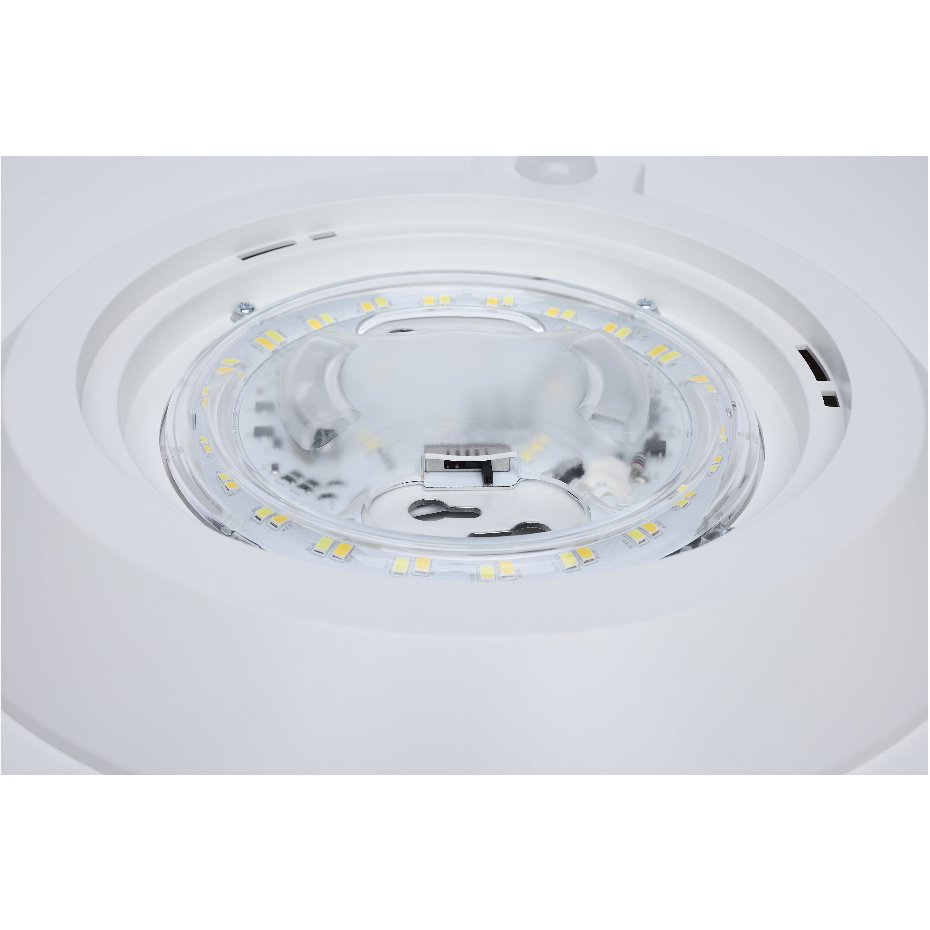 ColorQuick LED 9.8 inch White Close-to-Ceiling LED Disk Ceiling Light