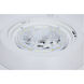 ColorQuick LED 9.8 inch White Close-to-Ceiling LED Disk Ceiling Light