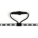 WAC 12VDC Strip Light 12 LED 12 inch Black Outdoor LED 12V Strip Light in 2700K Warm LED, WAC Landscape