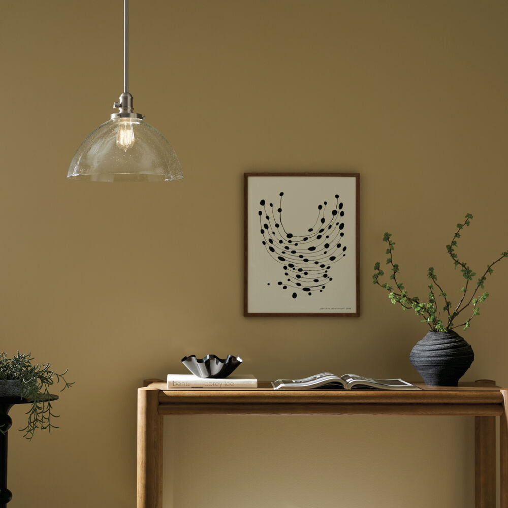 Avery 1 Light Brushed Nickel Pendant Ceiling Light