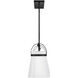 Tori LED 38 inch Black Chandelier Ceiling Light, Linear