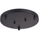 Leo 11 inch Black Multi Ceiling Canopy Ceiling Light