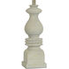 Gabrielle 31 inch 100.00 watt Brushed Ivory Table Lamp Portable Light