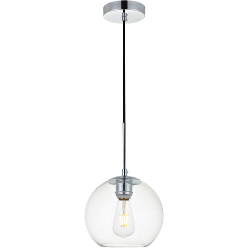 Baxter 1 Light 8 inch Chrome Pendant Ceiling Light