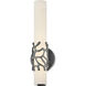Lyra LED 5 inch Black Bath Light Wall Light