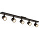 Arnold 120-277V Black Track Light Ceiling Light