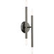 Soho 4 Light 5 inch Black Chrome ADA Sconce Wall Light
