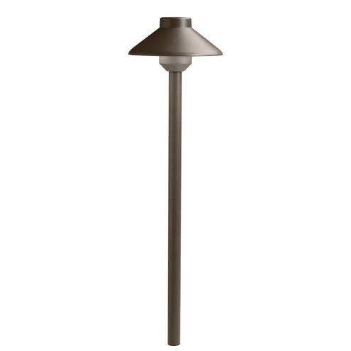 Landscape LED 12 2.00 watt Textured Architectural Bronze Landscape 12V LED Path/Spread in 2700K