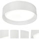 Ally LED 16 inch White Flush Mount Ceiling Light