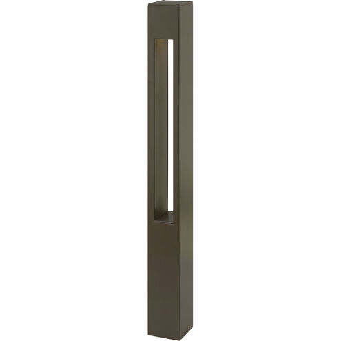 Atlantis 12v 8.00 watt Bronze Landscape Path Bollard, Square