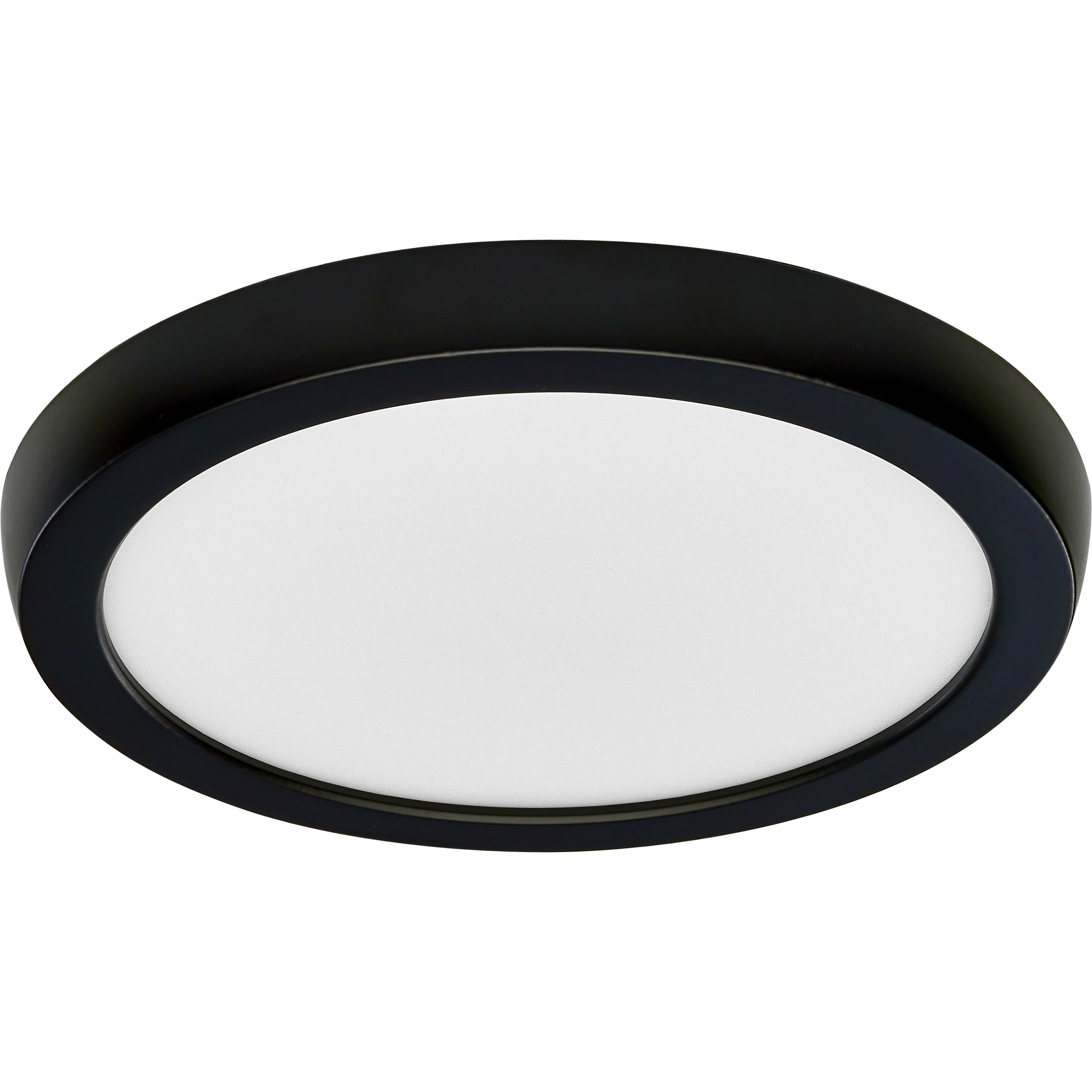 Blink LED 7 inch Black Flush Mount Ceiling Light