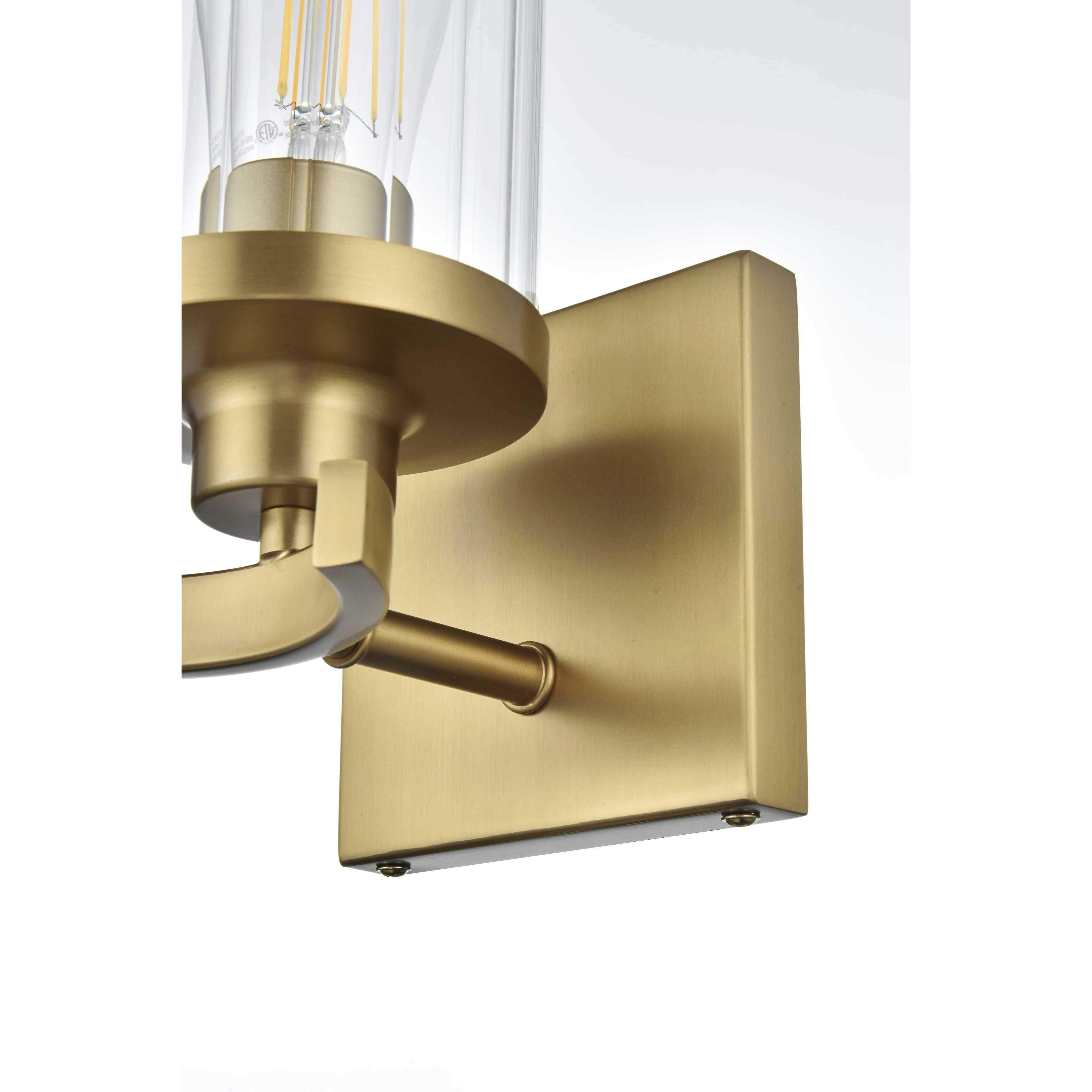 Thane 1 Light 5 inch Satin Gold Bath Sconce Wall Light