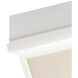 Wavy 2 Light 10 inch White Outdoor Flush Mount