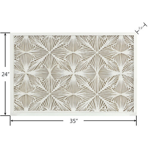 Illusion Off-White Wall Art