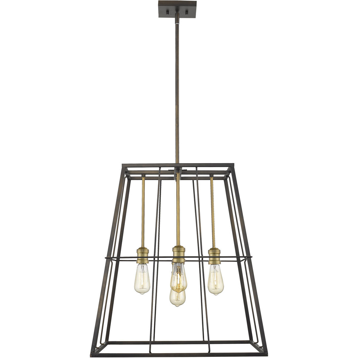 Charley 5 Light 22 inch Oil-Rubbed Bronze Pendant Ceiling Light