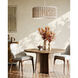 Holcroft 6 Light 32.25 inch Sugar White Chandelier Ceiling Light