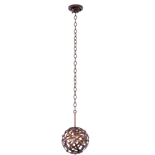 Ambassador 1 Light 8 inch Copper Patina Mini Pendant Ceiling Light