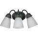 Fort Worth 3 Light 14.50 inch Wall Sconce