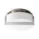 Aurora LED 6 inch Polished Nickel Sconce Wall Light